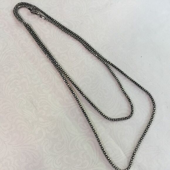 Italian Sterling Silver Necklace - Picture 1 of 7